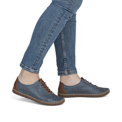 Pantofi Dama Piele Naturala Rieker RIEK M2856 - Rieker - amely.ro