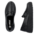 Pantofi Dama Piele Naturala Rieker RIEK N2562 - Rieker - pantofia.ro