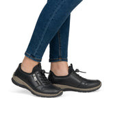 Pantofi Dama Piele Naturala Rieker RIEK N32G0 - Rieker - amely.ro