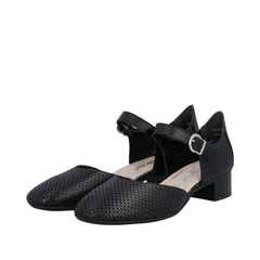 Pantofi din Piele Naturala Rieker 43460 - 00 - Rieker - amely.ro