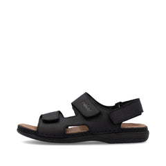 Sandale Barbati Piele Naturala Rieker RIEK 25558 - Rieker - amely.ro