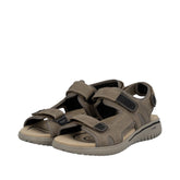 Sandale Barbati Piele Naturala Rieker RIEK 26450 - Rieker - pantofia.ro