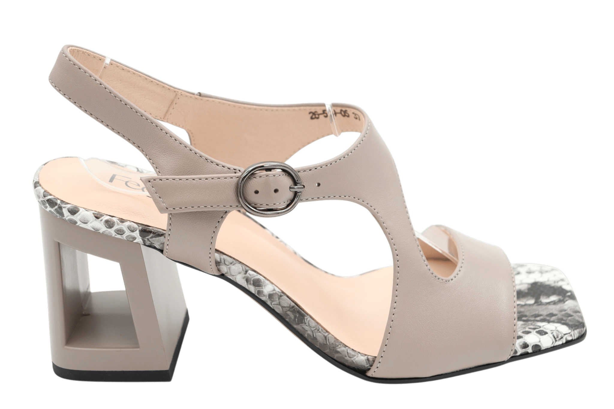 Sandale Dama Piele Naturala Feeling BELL 26 - Etore - amely.ro