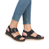 Sandale Dama Piele Naturala Remonte RIEK D2L53 - Remonte - amely.ro