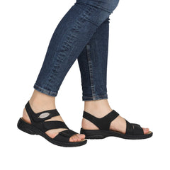 Sandale Dama Piele Naturala Rieker RIEK 64573 - Rieker - amely.ro
