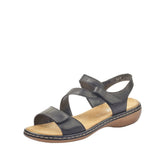 Sandale Dama Piele Naturala Rieker RIEK 659C7 - Rieker - amely.ro