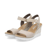 Sandale Dama Piele Naturala Rieker RIEK 68590 - Rieker - amely.ro