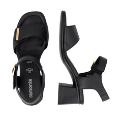 Sandale din Piele Naturala Remonte D1K54 - 00 - Remonte - amely.ro