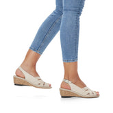 Sandale din Piele Naturala Rieker 66189 - 60 - Rieker - amely.ro