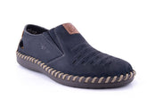 '-amely.ro-Rieker-Pantofi Barbati Rieker Piele Naturala Riek B2457 /Abs