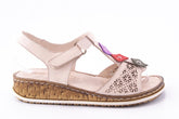 '-amely.ro-Claudio Casini-Sandale Dama Piele Naturala De Vitel Claudio Casini Cart 4618 /Bej
