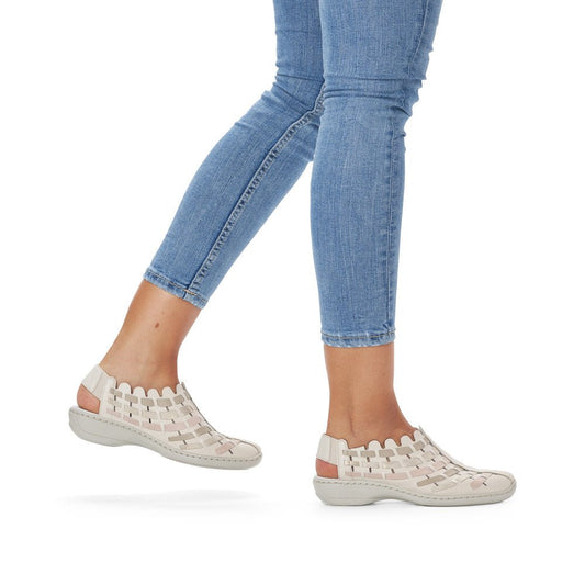 Pantofi Dama Piele Naturala Rieker RIEK 413V8