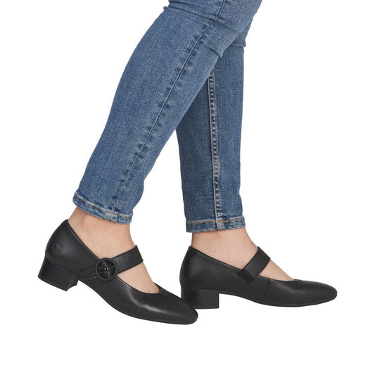 Pantofi Dama Piele Naturala Rieker RIEK 43455
