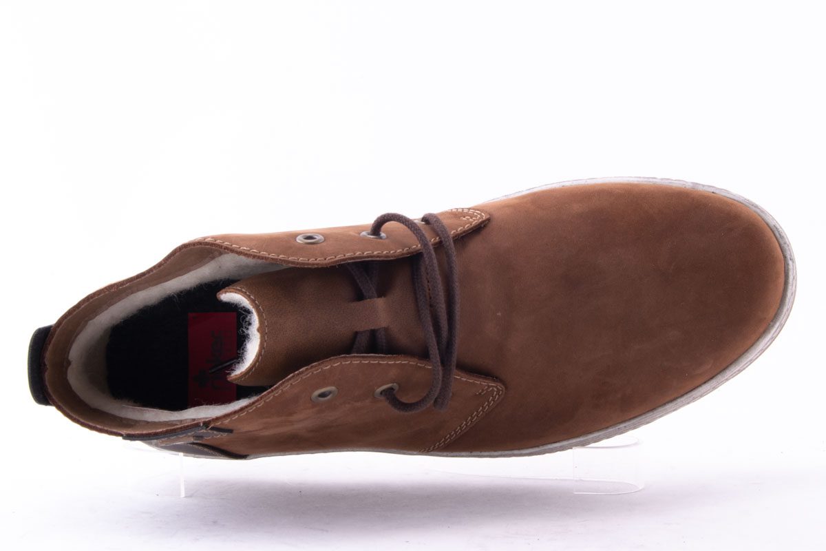 '-amely.ro-Rieker-Ghete Barbati Rieker Piele Naturala Intoarsa Riek 17040 /M