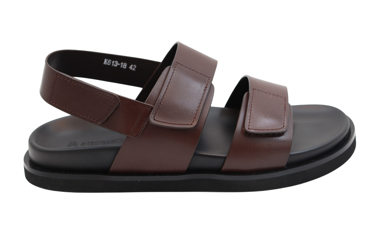 Sandale Barbatesti din Piele Naturala Stephano K613-18