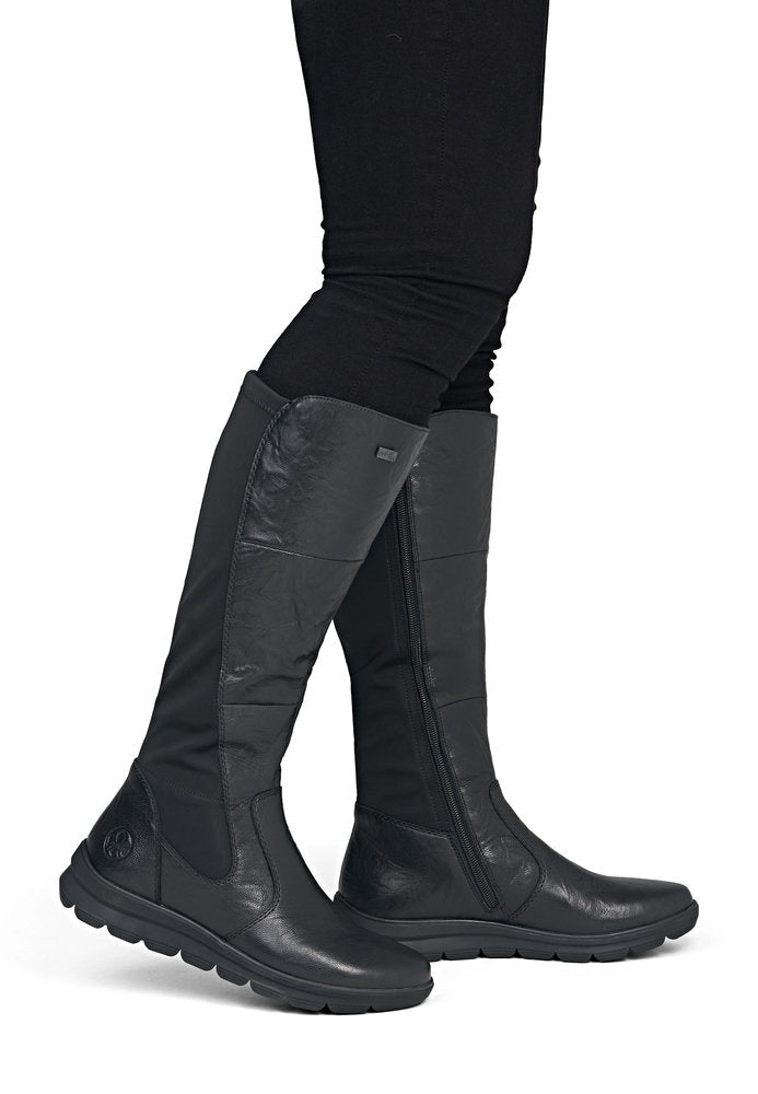 Cizme Dama Piele Naturala Rieker RIEK Z0067 - Rieker - pantofia.ro