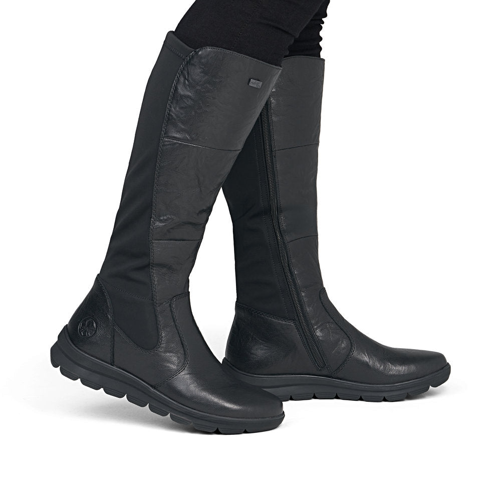 Cizme Dama Piele Naturala Rieker RIEK Z0067 - Rieker - pantofia.ro