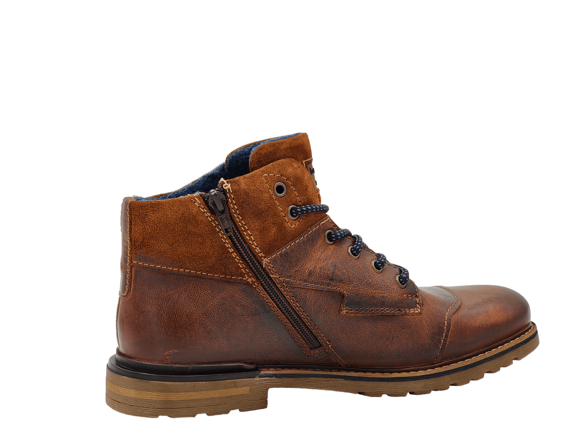 Ghete Barbati Bugatti Piele Naturala Asto AOU3G - Bugatti - amely.ro