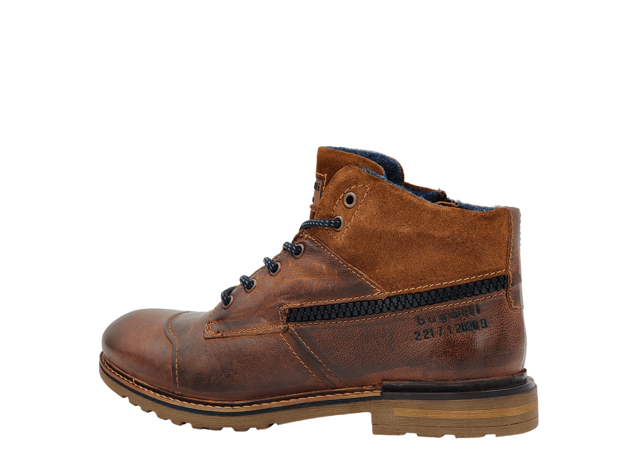 Ghete Barbati Bugatti Piele Naturala Asto AOU3G - Bugatti - amely.ro