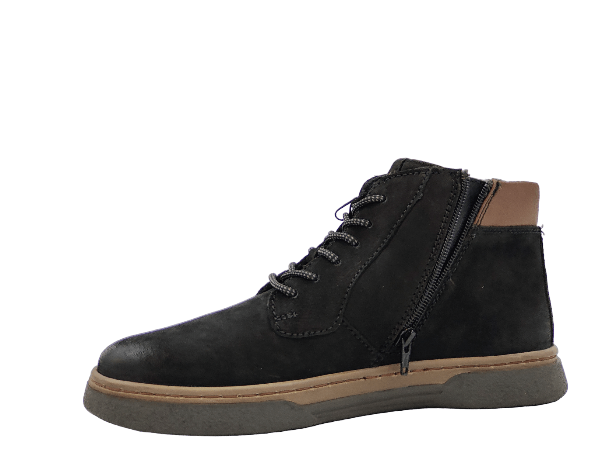 Ghete Barbati Bugatti Piele Naturala NABUK Asto A5Z33 - Bugatti - amely.ro