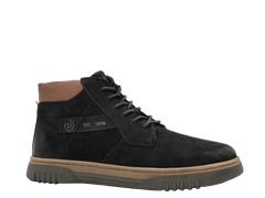 Ghete Barbati Bugatti Piele Naturala NABUK Asto A5Z33 - Bugatti - amely.ro