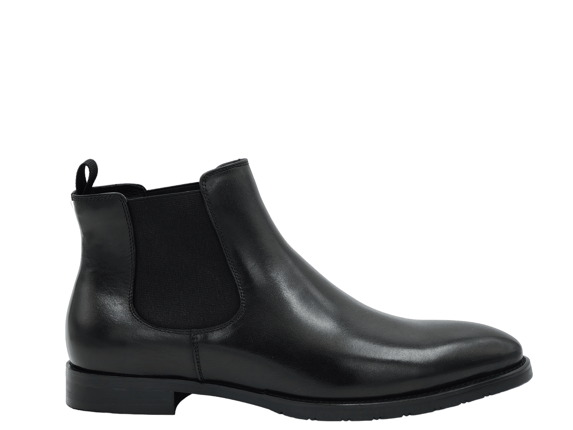 Ghete Barbati Elegante Piele Naturala Franky Piele Naturala Feni 155B-01 - Franky - amely.ro