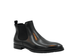 Ghete Barbati Elegante Piele Naturala Franky Piele Naturala Feni 155B-01 - Franky - amely.ro