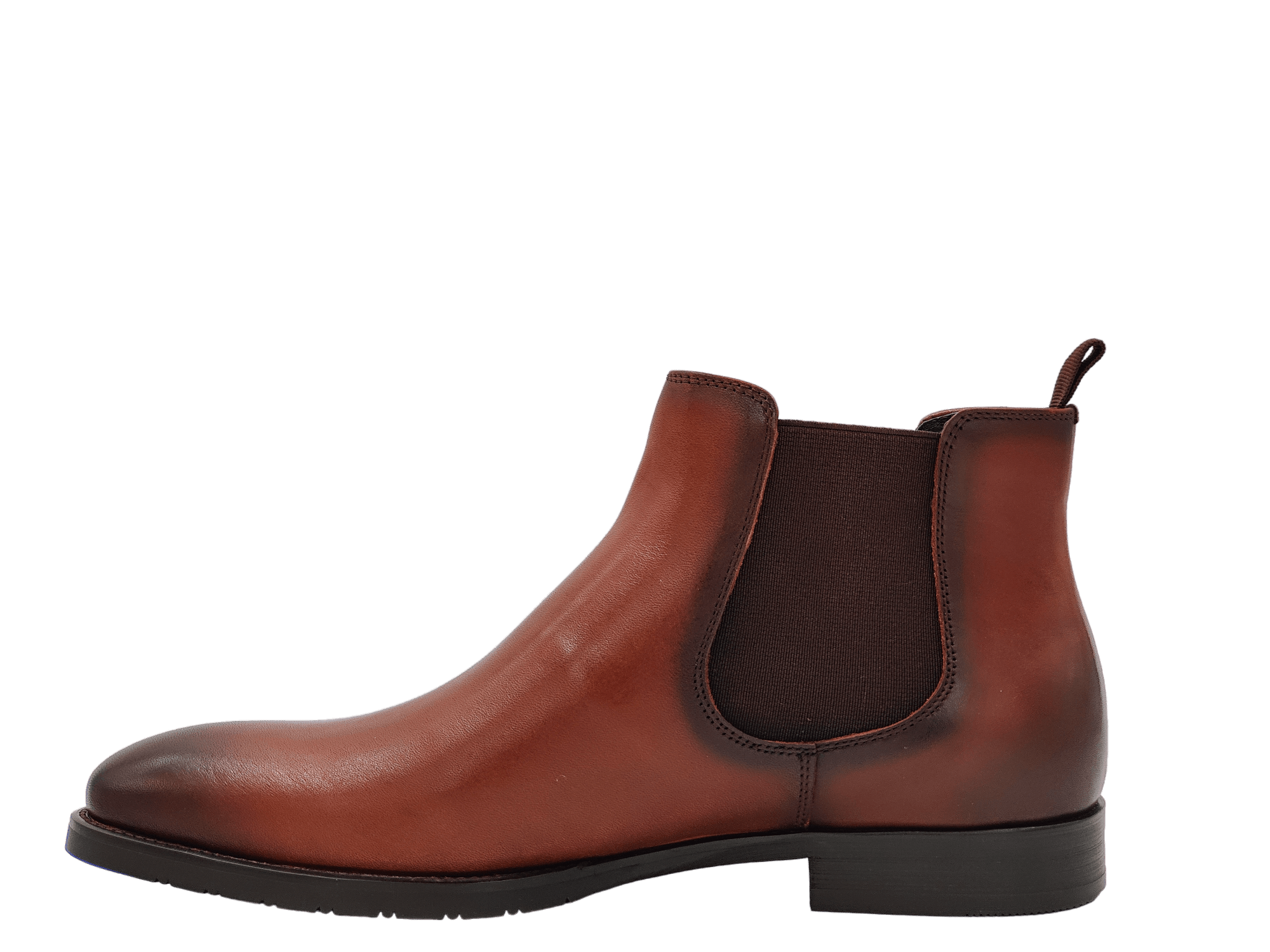 Ghete Barbati Elegante Piele Naturala Franky Piele Naturala Feni 155B-01 - Franky - amely.ro