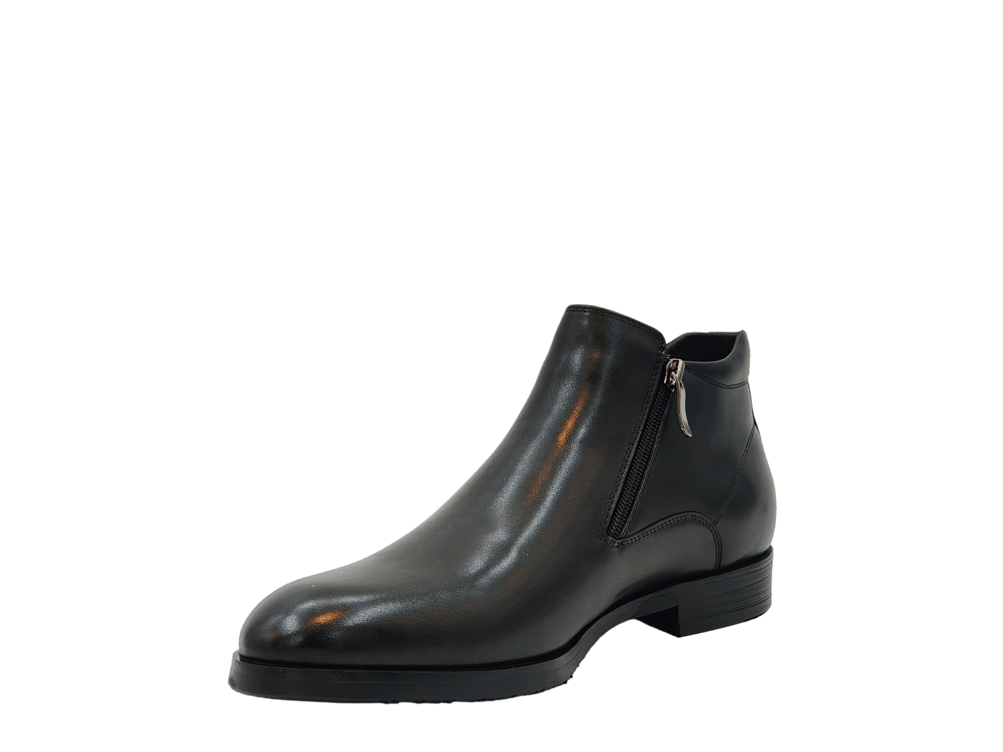 Ghete Barbati Elegante Piele Naturala Franky Piele Naturala Feni B1681-07 - Franky - amely.ro