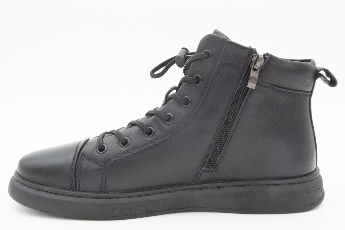 Ghete Barbati Franky Piele Naturala Mels 8662-1/ N - amely.ro - amely.ro