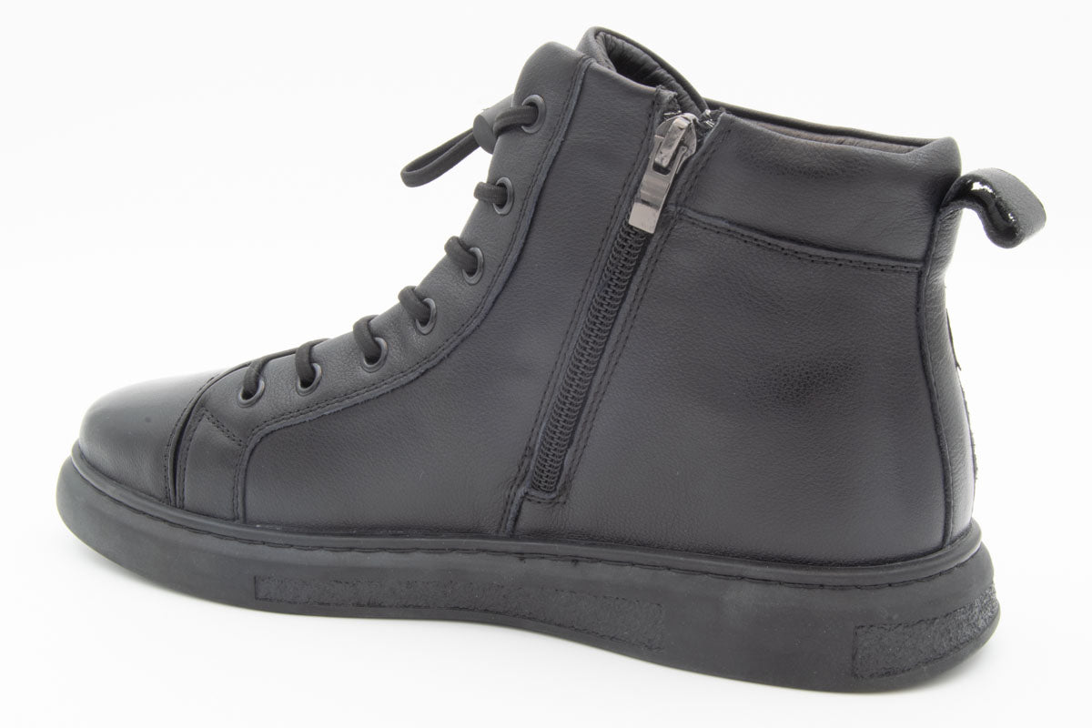 Ghete Barbati Franky Piele Naturala Mels 8662-1/ N - amely.ro - amely.ro