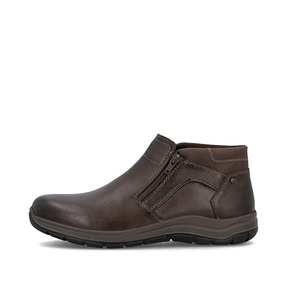 Ghete Barbati Piele Naturala Rieker RIEK 03657 - Rieker - pantofia.ro