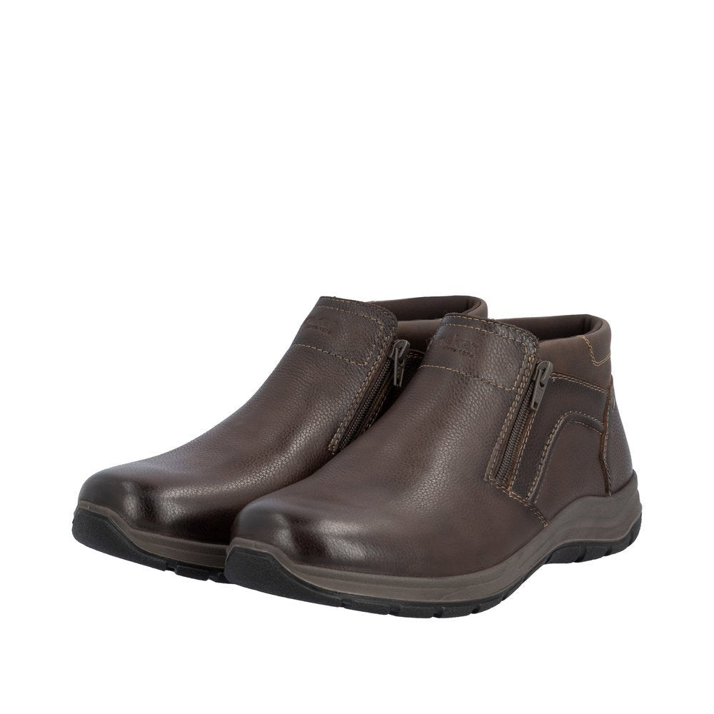 Ghete Barbati Piele Naturala Rieker RIEK 03657 - Rieker - pantofia.ro