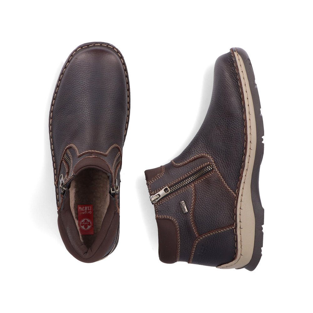 Ghete Barbati Piele Naturala Rieker RIEK 05362 - Rieker - amely.ro