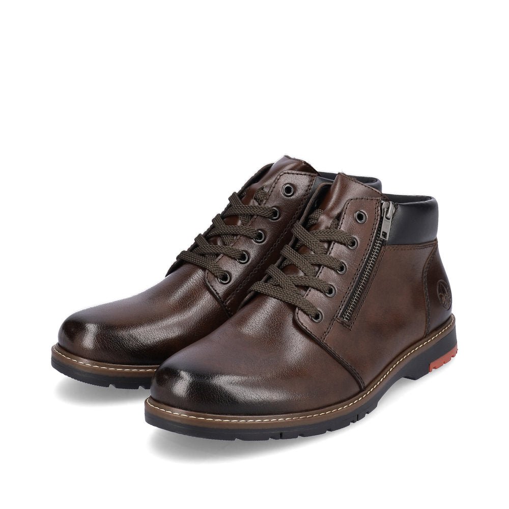 Ghete Barbati Piele Naturala Rieker RIEK 10502 - Rieker - amely.ro