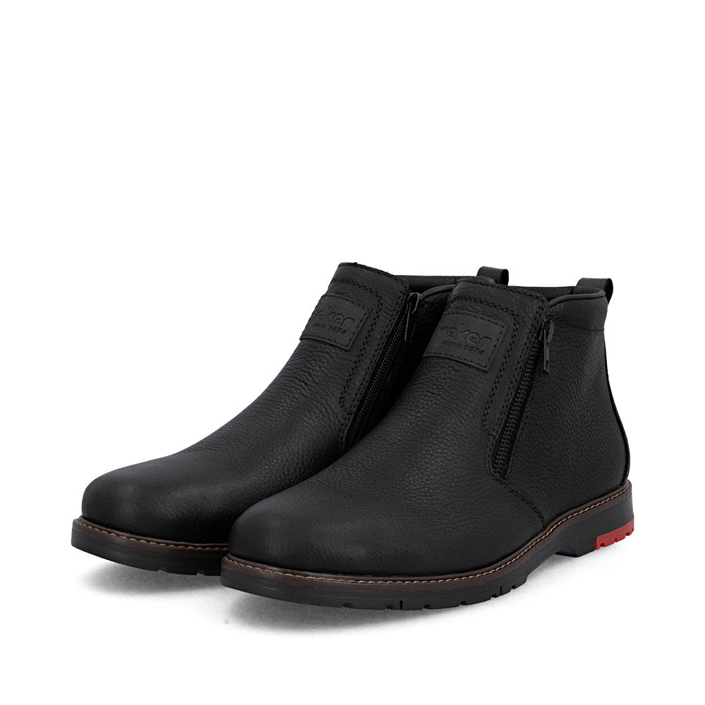 Ghete Barbati Piele Naturala Rieker RIEK 10553 - Rieker - amely.ro