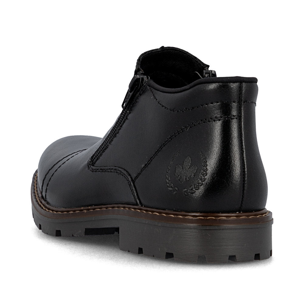 Ghete Barbati Piele Naturala Rieker RIEK 12194 - Rieker - amely.ro