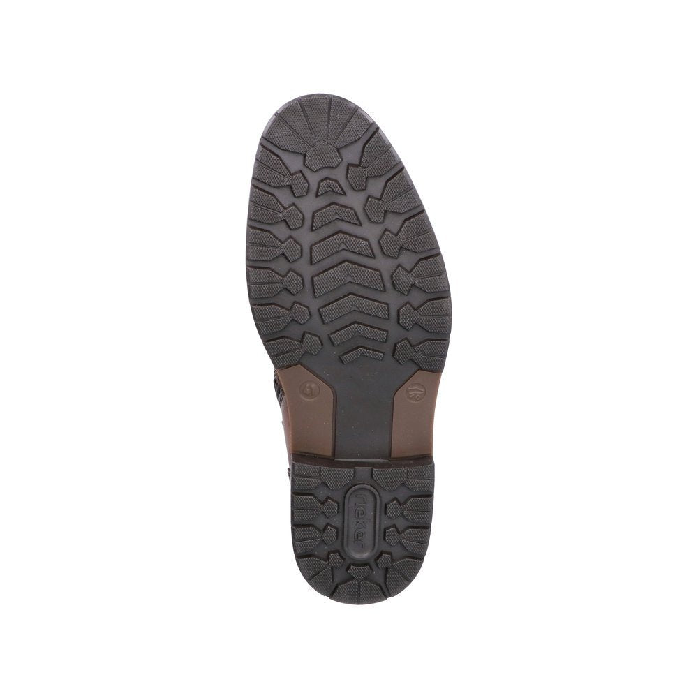 Ghete Barbati Piele Naturala Rieker RIEK 13731 - Rieker - pantofia.ro