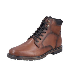 Ghete Barbati Piele Naturala Rieker RIEK 13731 - Rieker - pantofia.ro