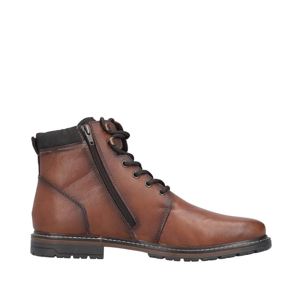 Ghete Barbati Piele Naturala Rieker RIEK 13731 - Rieker - pantofia.ro