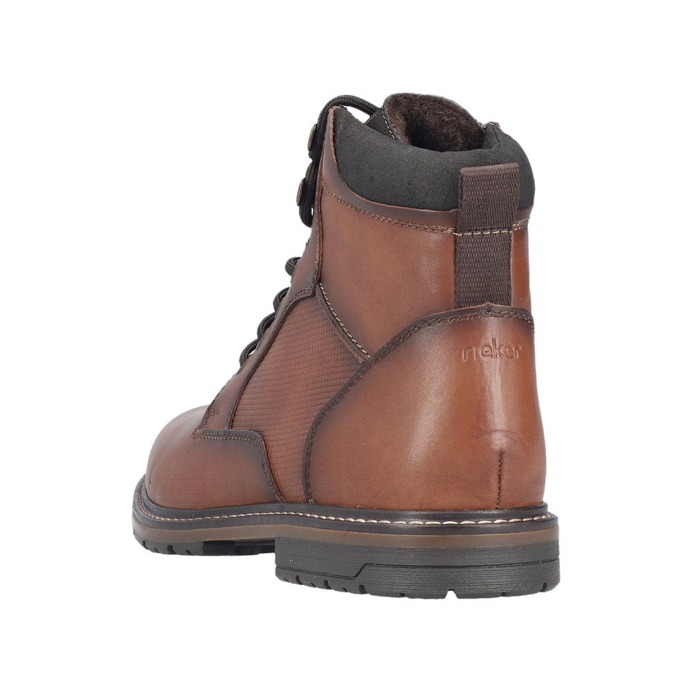 Ghete Barbati Piele Naturala Rieker RIEK 13731 - Rieker - pantofia.ro