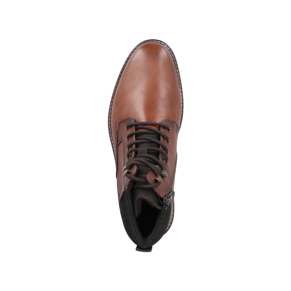 Ghete Barbati Piele Naturala Rieker RIEK 13731 - Rieker - pantofia.ro