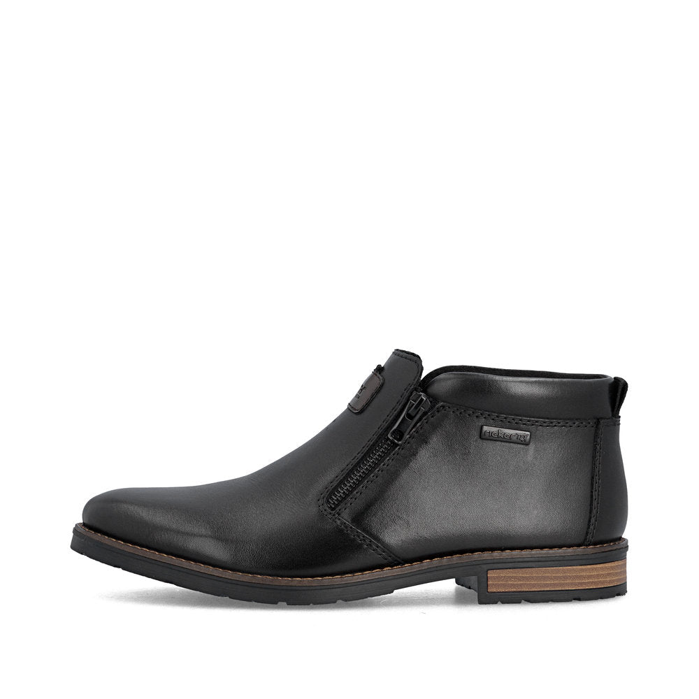 Ghete Barbati Piele Naturala Rieker RIEK 14656 - Rieker - pantofia.ro