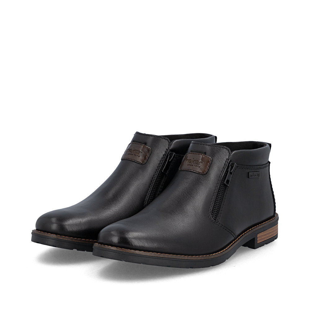 Ghete Barbati Piele Naturala Rieker RIEK 14656 - Rieker - pantofia.ro
