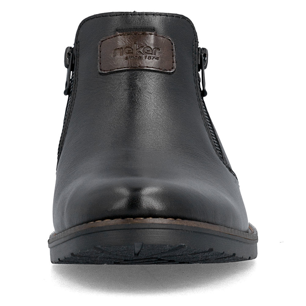 Ghete Barbati Piele Naturala Rieker RIEK 14656 - Rieker - pantofia.ro