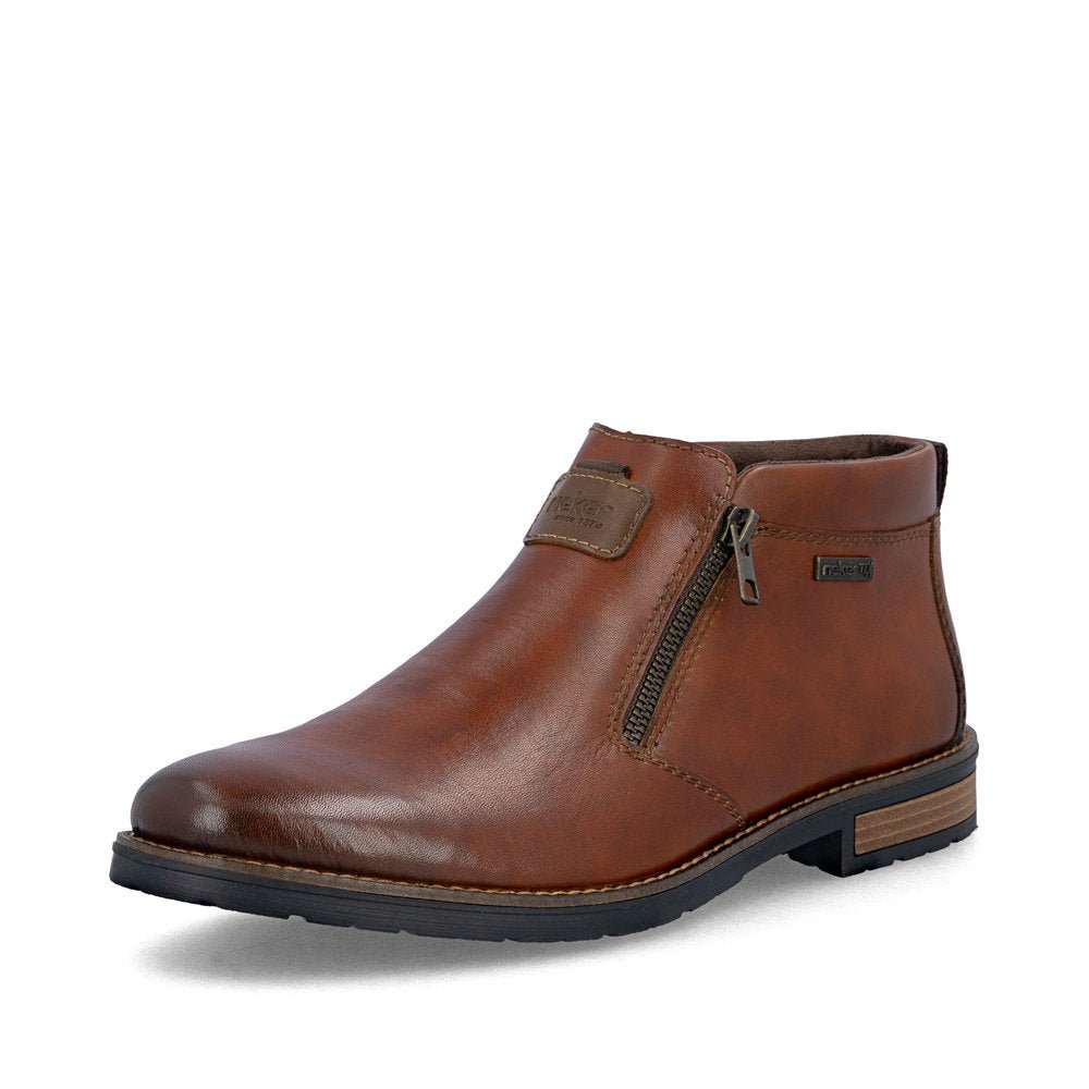 Ghete Barbati Piele Naturala Rieker RIEK 14656 - Rieker - pantofia.ro