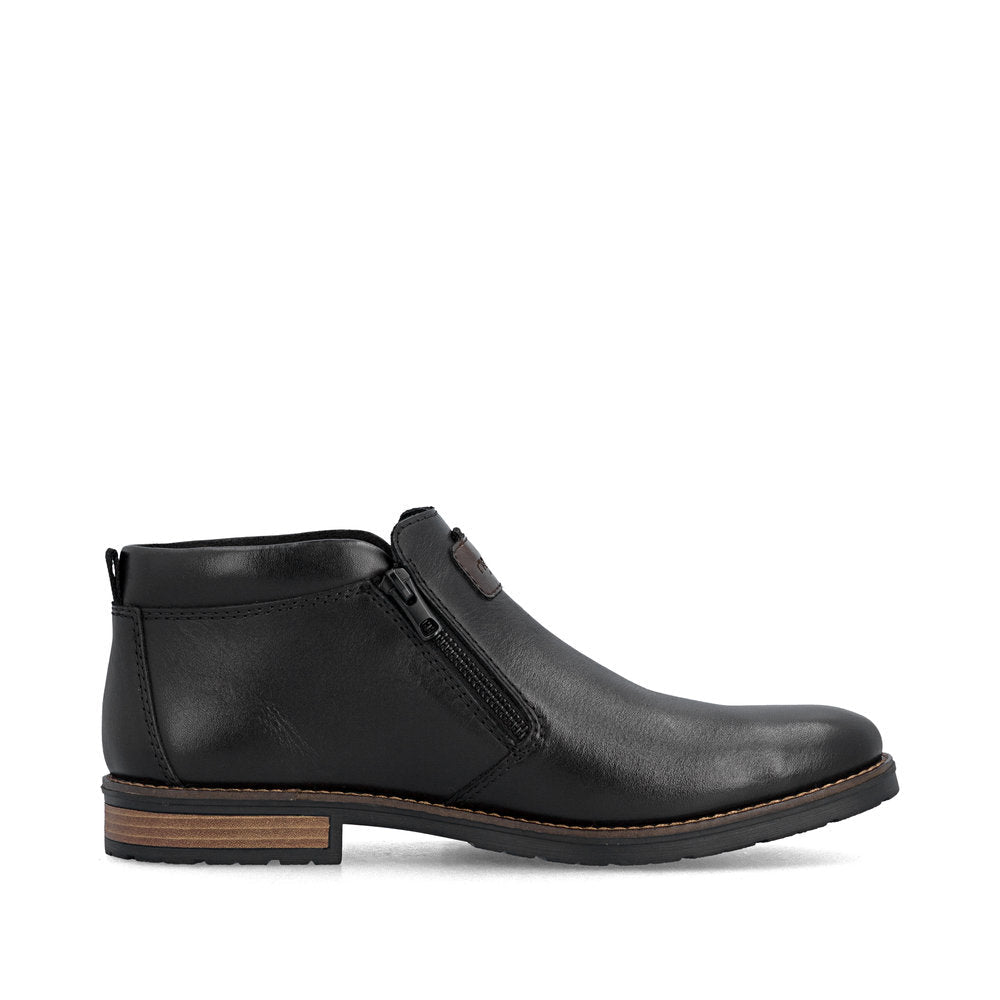 Ghete Barbati Piele Naturala Rieker RIEK 14656 - Rieker - pantofia.ro