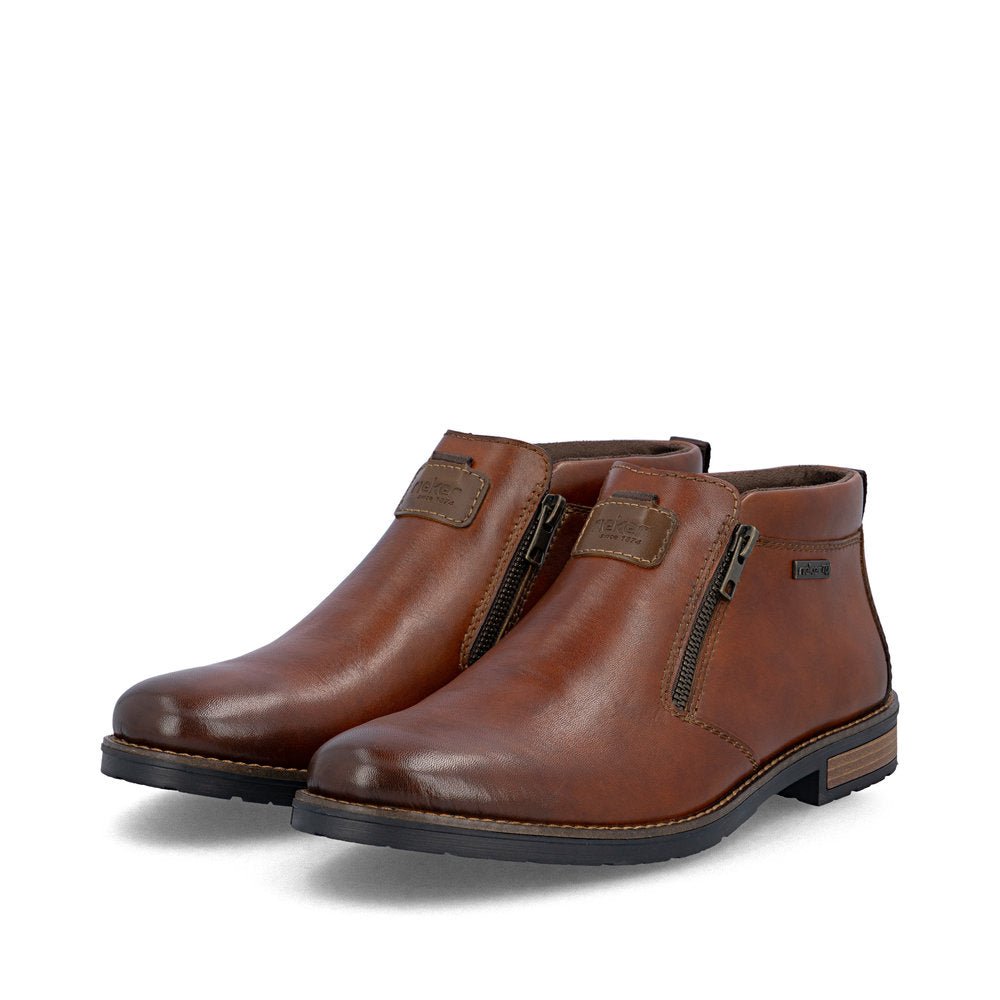 Ghete Barbati Piele Naturala Rieker RIEK 14656 - Rieker - pantofia.ro