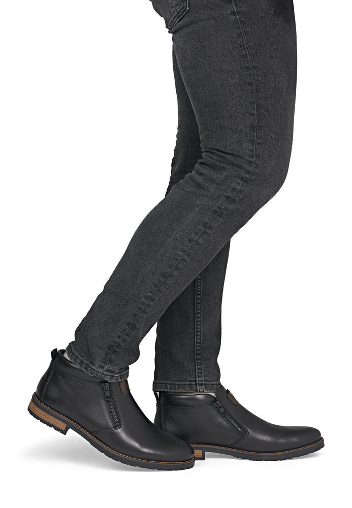 Ghete Barbati Piele Naturala Rieker RIEK 14656 - Rieker - pantofia.ro