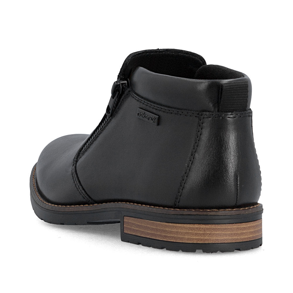 Ghete Barbati Piele Naturala Rieker RIEK 14656 - Rieker - pantofia.ro